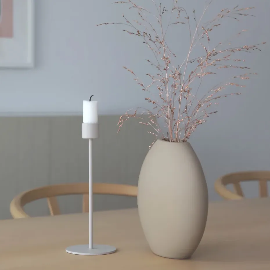 Jarrón Pastille 20 cm, Sand