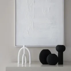 Jarrón Pillar 24 cm, Black