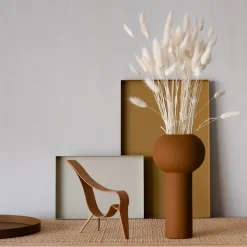 Jarrón Pillar 24 cm, Coconut