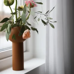 Jarrón Pillar 24 cm, Coconut