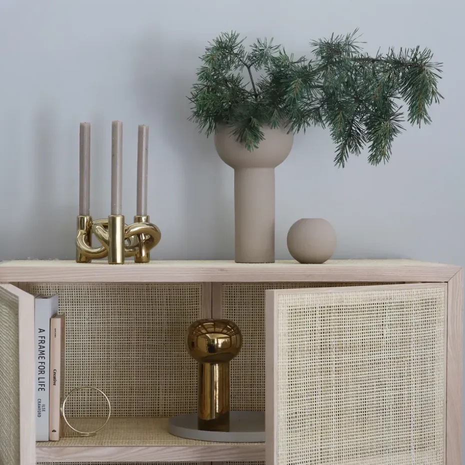 Jarrón Pillar 32 cm, Sand