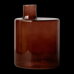 Jarrón Pipe 14 cm, Dark red