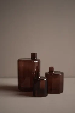 Jarrón Pipe 21 cm, Dark red