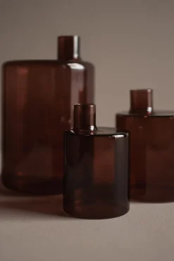 Jarrón Pipe 21 cm, Dark red