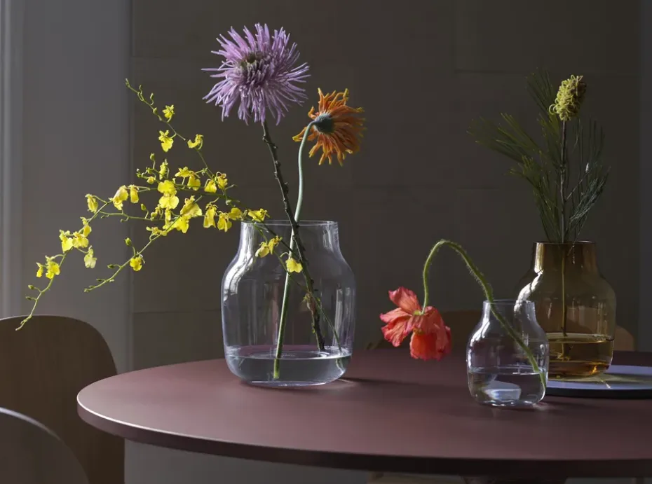 Jarrón Silent Ø11 cm, Clear