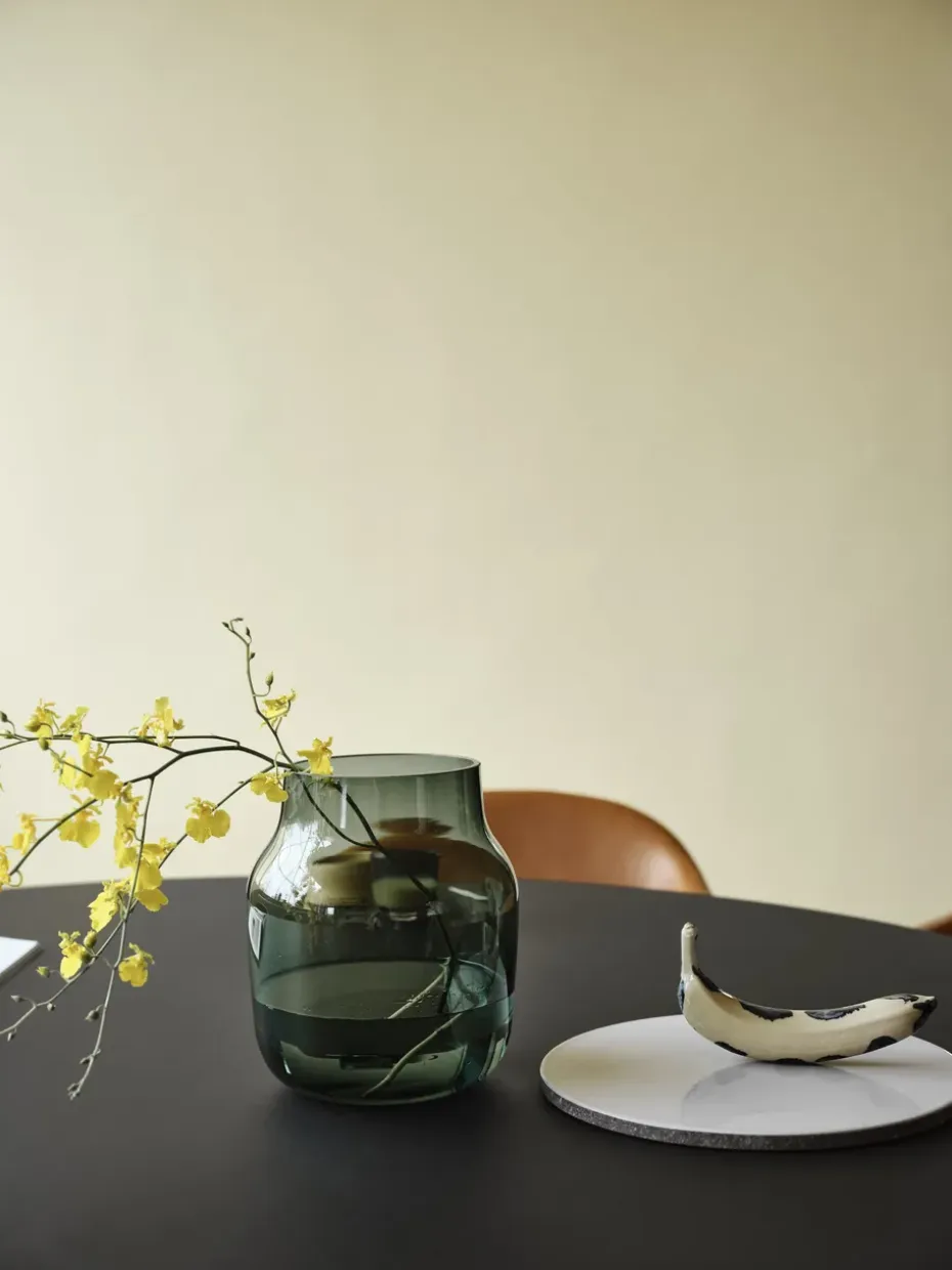 Jarrón Silent Ø20 cm, Dark Green