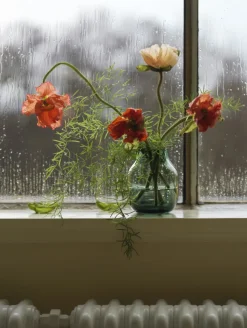 Jarrón Silent Ø11 cm, Dark Green