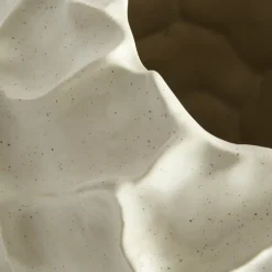 Jarrón Soil 21,5 cm, Vanilla