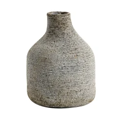 Jarrón Stain pequeño, gris-marrón