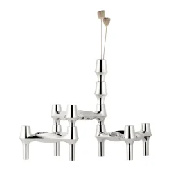 Jarrón STOFF Nagel BMF, Cromo