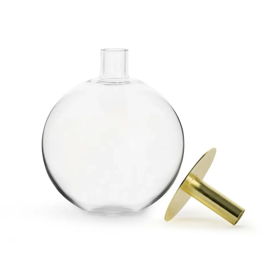 Jarrón Top, color dorado