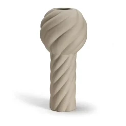 Jarrón Twist pillar 34 cm, Sand