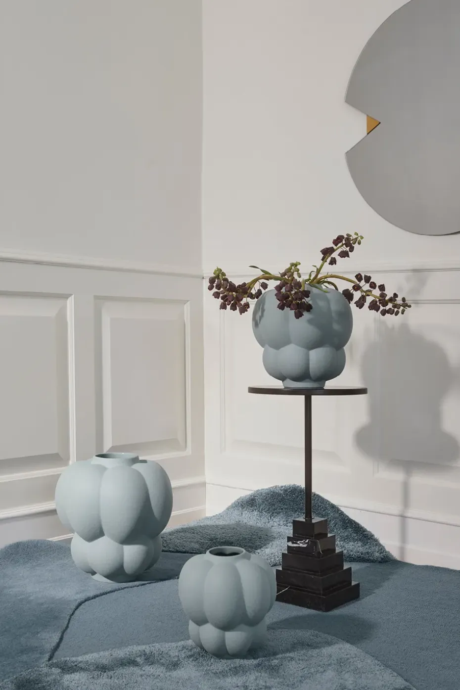 Jarrón Uva 28 cm, Pale mint