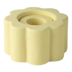 Jarrón/Candelabro Birgit 5 cm, Pale Yellow