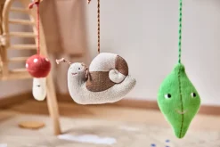 Juguetes de gimnasio para bebés Forest play, Brown-green-red