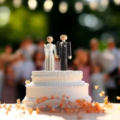 Kay Bojesen novio, Azul-negro-blanco, 12 cm