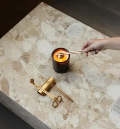 Kit de cuidado para velas Clio 4 piezas, Latón