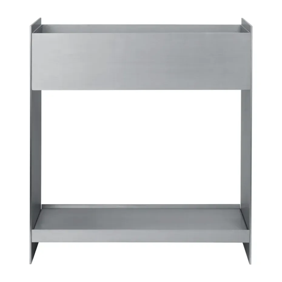 Lager plant box 65x60 cm, Aluminio