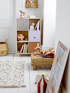 Librería con cajones Calle, Natural