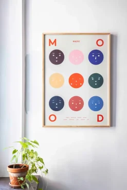 Lámina 9 Moods, 50x70 cm