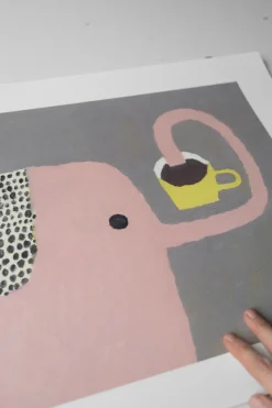 Lámina Cest bon, 40x50 cm