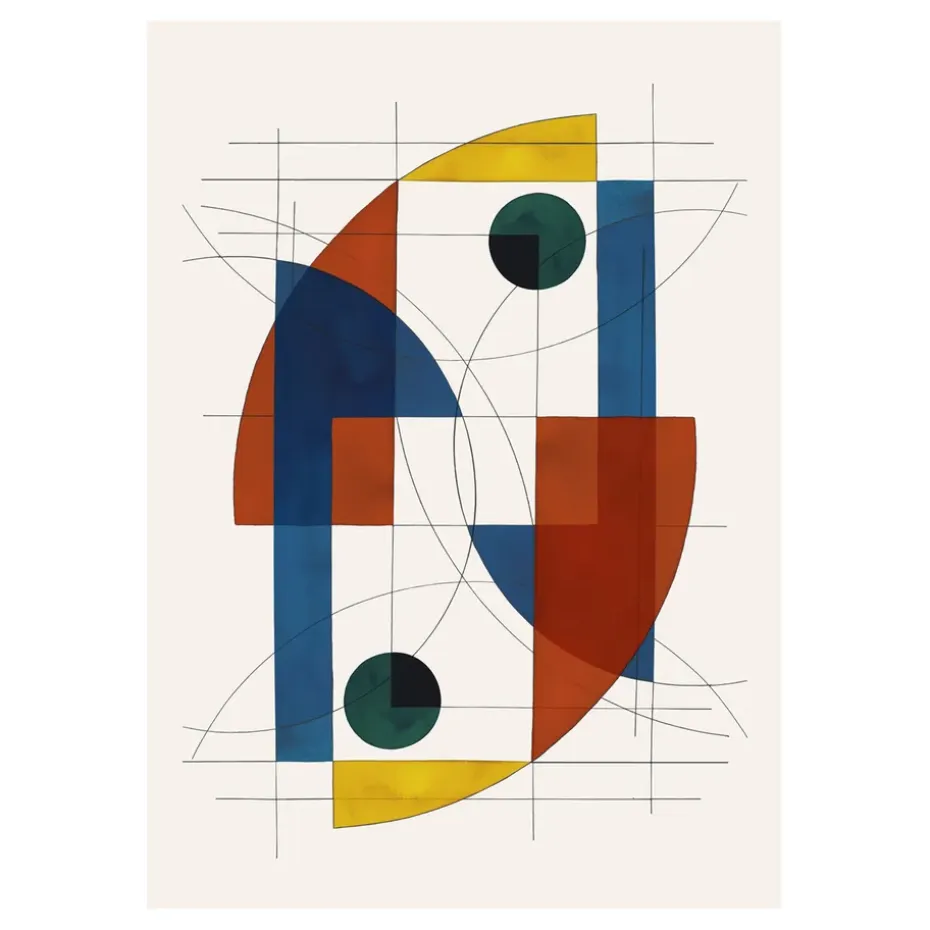 Lámina Constructions 02, 50x70 cm