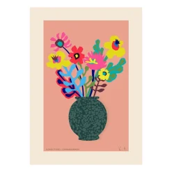 Lámina Flower Studies 02 (Sommar), 30x40 cm