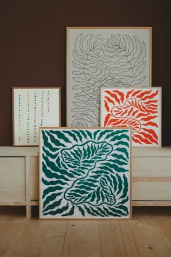 Lámina Green, 70x70 cm