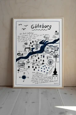 Lámina Göteborg, 50x70 cm