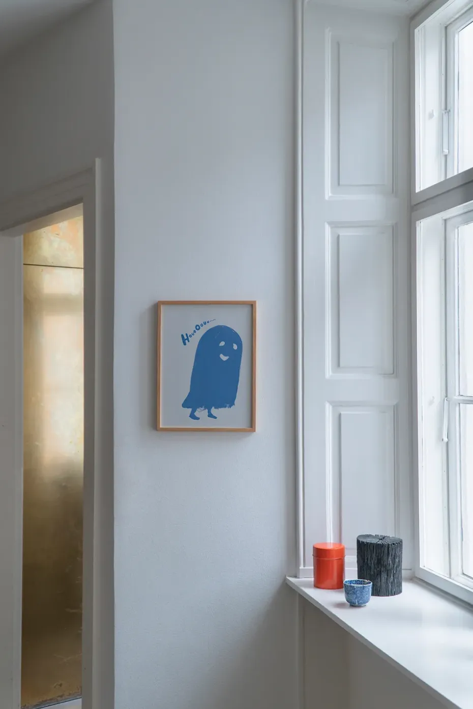 Lámina HouoOouu blue, 30x40 cm