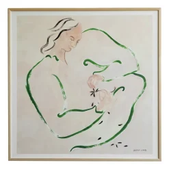 Lámina Love me not, 70x70 cm