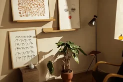 Lámina Oiva Toikka Cheetah marrón, 50x70 cm