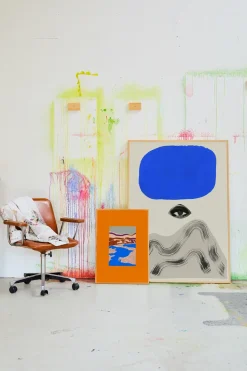 Lámina Orange Landscape, 50x70 cm