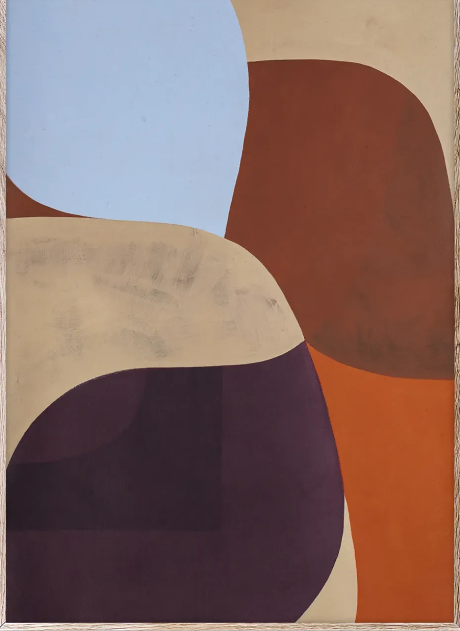 Lámina Painted Shapes 02, Empty name