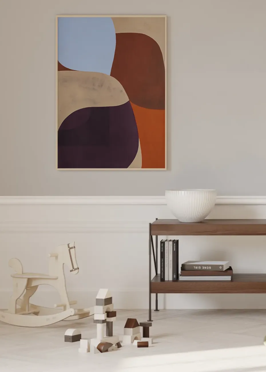 Lámina Painted Shapes 02, Empty name