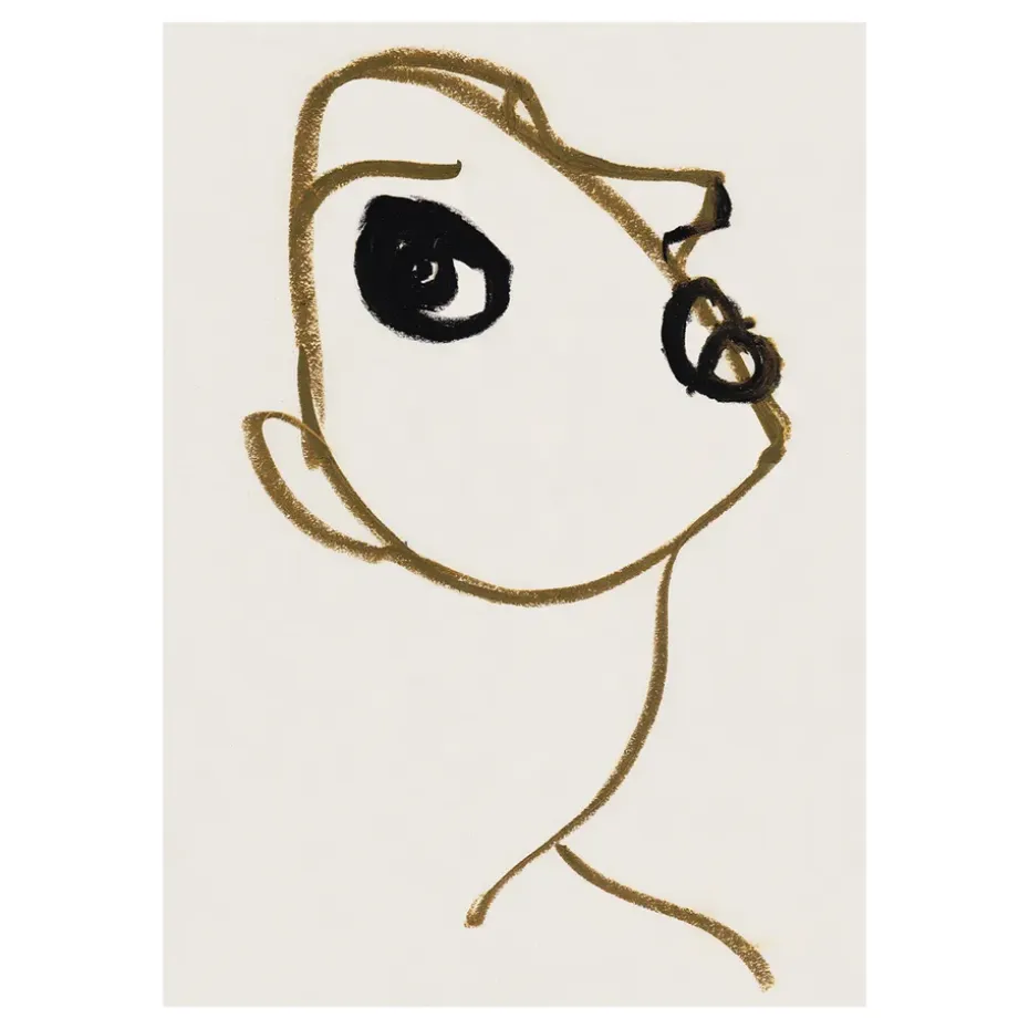 Lámina Silhouette 02, 50x70 cm