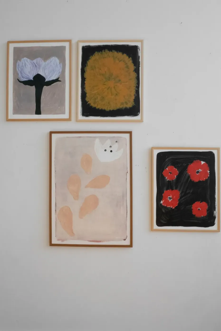 Lámina Stone Crop 50x70 cm, Pink-nude