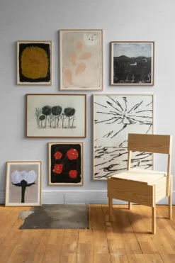 Lámina Stone Crop 50x70 cm, Pink-nude