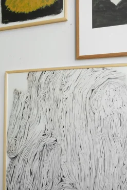 Lámina Textur, 70x70 cm