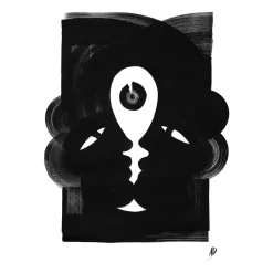 Lámina Totem 02, 50x70 cm