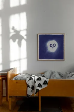 Lámina Tufs 50x50 cm, azul-blanco