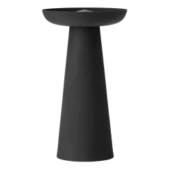 Lámpara de aceite Meira negro, Ø21x36 cm