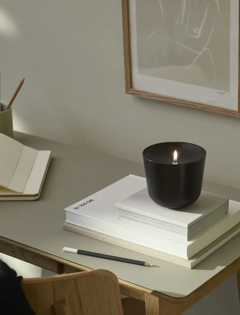 Lámpara de óleo Solis Ø11,5 cm, Soft black