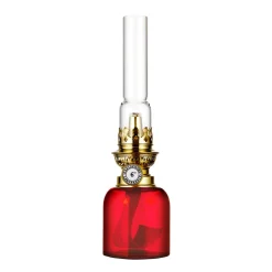 Lámpara de parafina Koholmen, roby red (rojo)