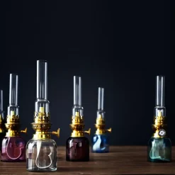 Lámpara de parafina Koholmen, jade green (verde)