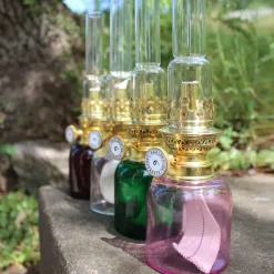 Lámpara de parafina Koholmen, transparente