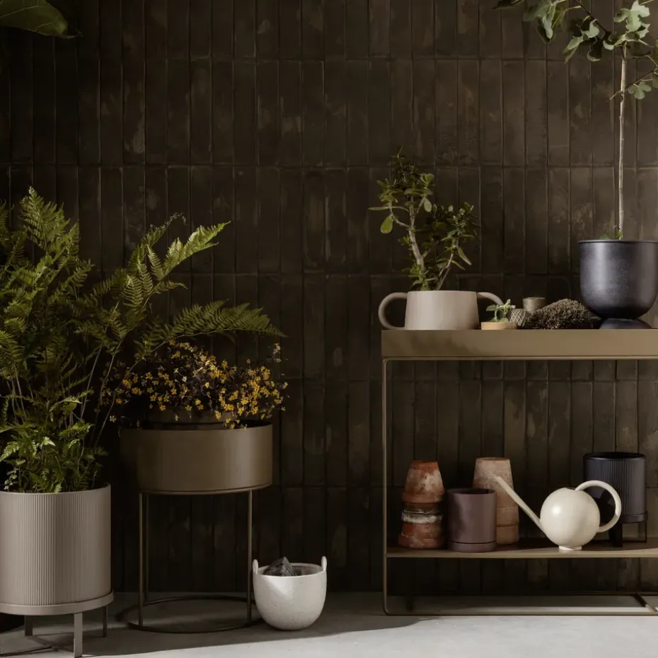 Maceta Bau large Ø28 cm, Cashmere