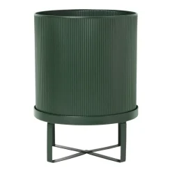 Maceta Bau large Ø28 cm, verde oscuro