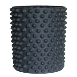 Maceta Cloudy, gris oscuro, grande