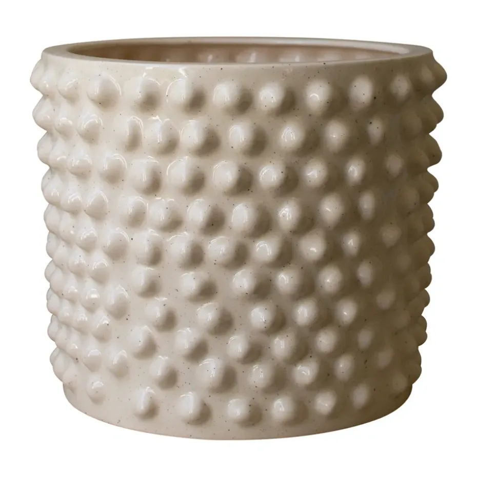 Maceta Cloudy vanilla, Medium Ø30 cm